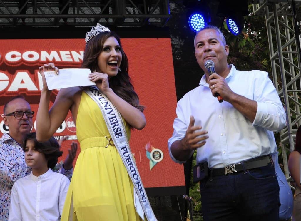 Recibimiento en Orocovis de Miss Universe PR Jennifer Colón Alvarado