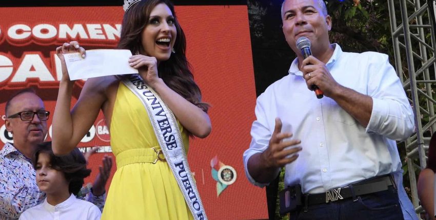 Recibimiento en Orocovis de Miss Universe PR Jennifer Colón Alvarado