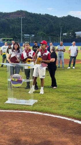 Inauguración Atléticos de Barranquitas en el béisbol AAA COLICEBA en el estadio Pablo Marrero de Barranquitas.