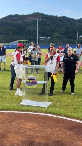 Inauguración Atléticos de Barranquitas en el béisbol AAA COLICEBA en el estadio Pablo Marrero de Barranquitas.