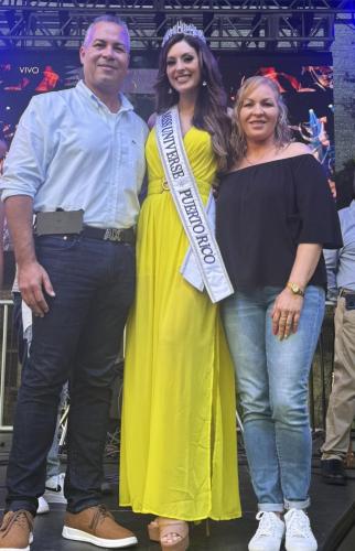 Recibimiento Miss Universe PR