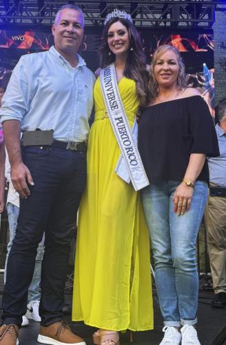 Recibimiento Miss Universe PR