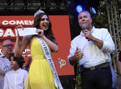 Recibimiento Miss Universe PR