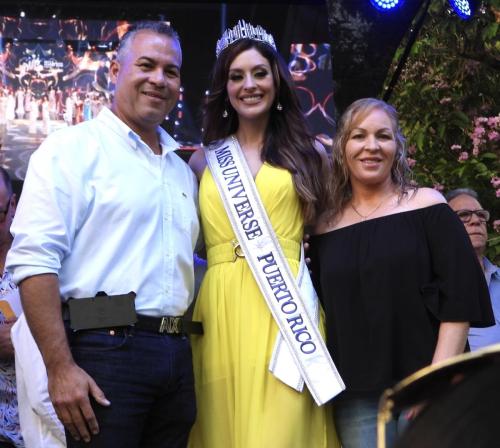 Recibimiento Miss Universe PR